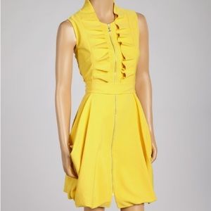 Samuel Dong Yellow Dress